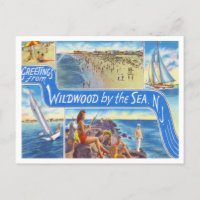 Greetings from Wildwood by the Sea, New Jersey