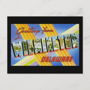 Greetings from Wilmington Delaware Postcard