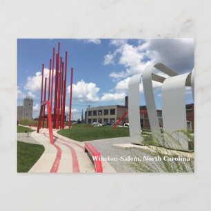 Greetings from Winston-Salem, NC. Postcard