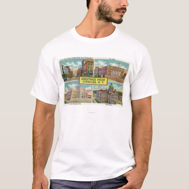 Greetings From with Scenic Views 2 T-Shirt (Front)