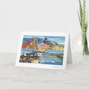 Greetings From with Scenic Views Card