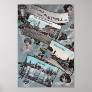 Greetings From with Scenic Views Poster