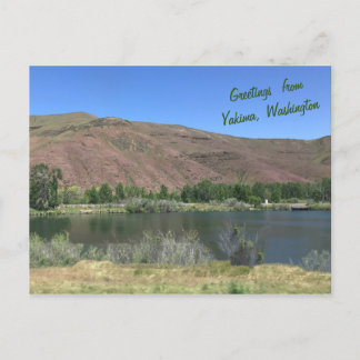 Greetings from Yakima Postcard