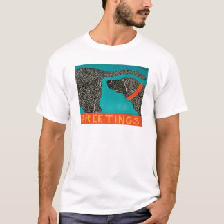 Greetings Funny Dog T-Shirt