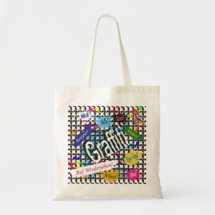Greetings Graffiti  Tote Bag