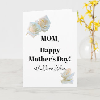 Greetings! Happy Mother's Day Card