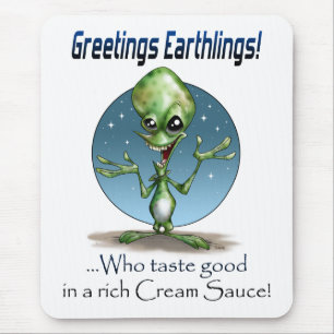 Greetings! Mouse Mat