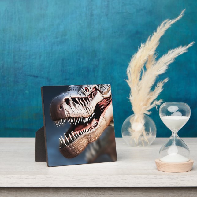 Greetings My Fellow T Rexs, Photo Plaque (Insitu)