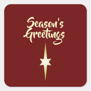 Greetings Sticker - Customisable