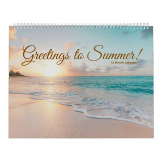 Greetings to Summer! Calendar