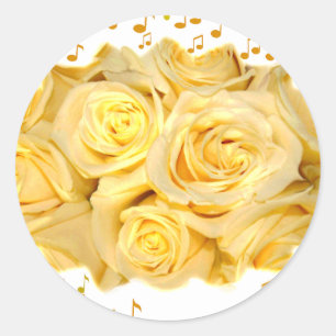 Greetings to You_ Classic Round Sticker