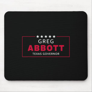 Greg Abbott Election Texas Governor Republican Blu Mouse Mat