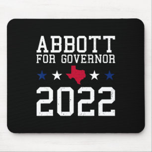Greg Abbott For Governor Election July 4th Republi Mouse Mat