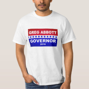 Greg Abbott Texas Governor 2018 T-Shirt