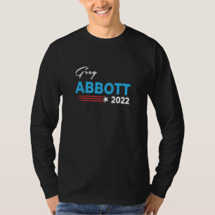 Greg Abbott Texas Governor Election 2022 Republica T-Shirt