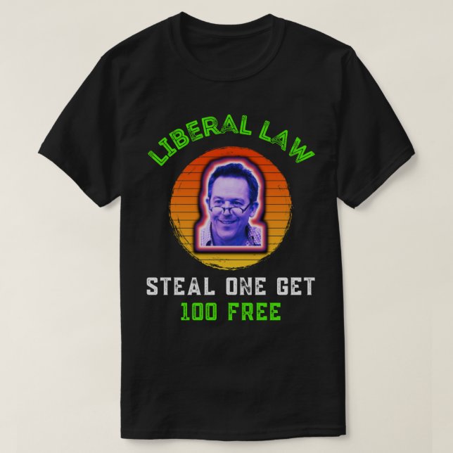 Greg Gutfeld Liberal Law      T-Shirt (Design Front)