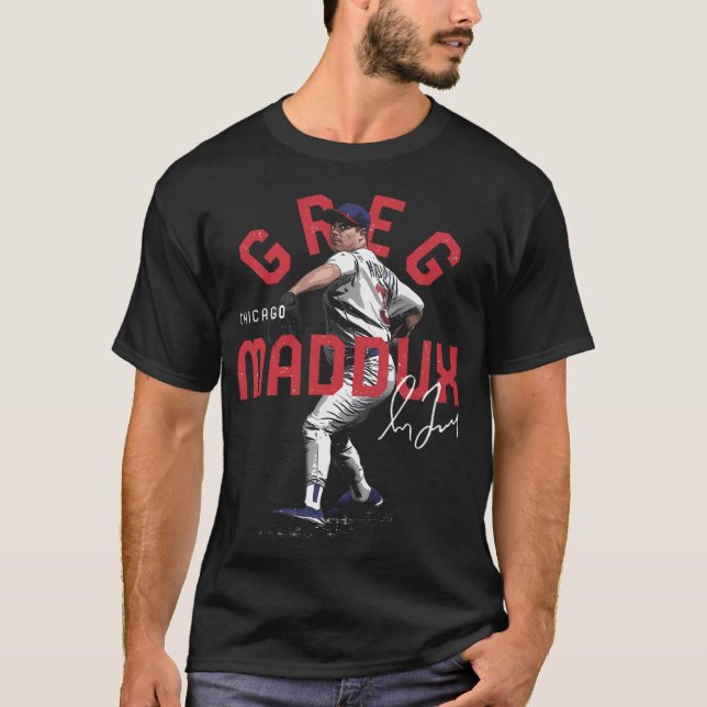 Greg Maddux Chicago T-Shirt (Front)