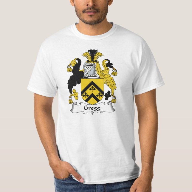 Gregg Family Crest T-Shirt (Front)