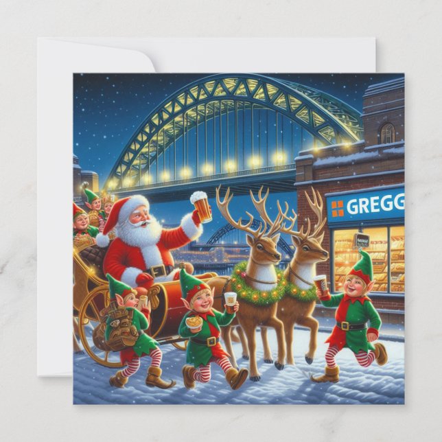 Greggs by the Bridge Holiday Card (Front)