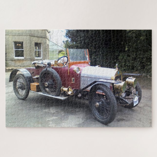 Gregoire Phaeton, Veteran French Car. Jigsaw Puzzle (Horizontal)