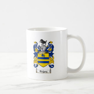 GREGORY FAMILY CREST -  GREGORY COAT OF ARMS COFFEE MUG