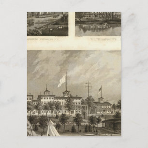 Gregory House, Doane, Thompson residences Postcard