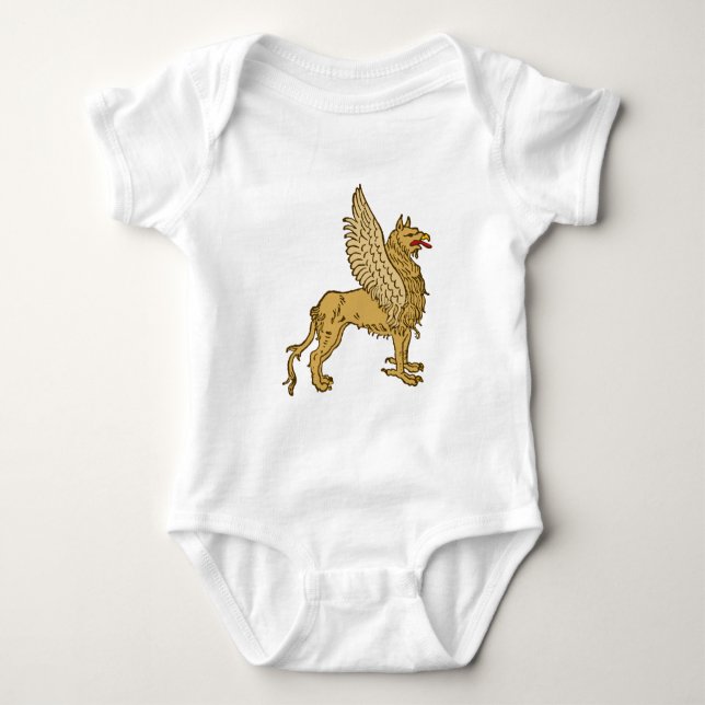 Greif griffin gryphon baby bodysuit (Front)