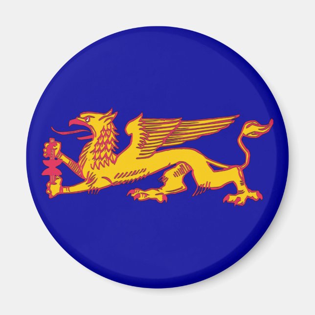 Greif gryphon magnet (Front)