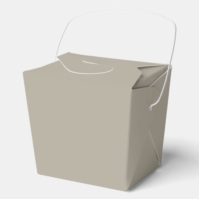 Greige Favour Box (Front)