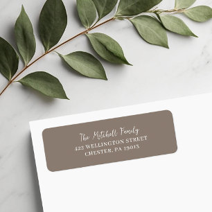 Greige Return Address