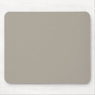 Greige Solid Colour Customise It Mouse Mat