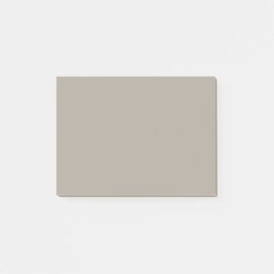 Greige Solid Colour Customise It Post-it Notes