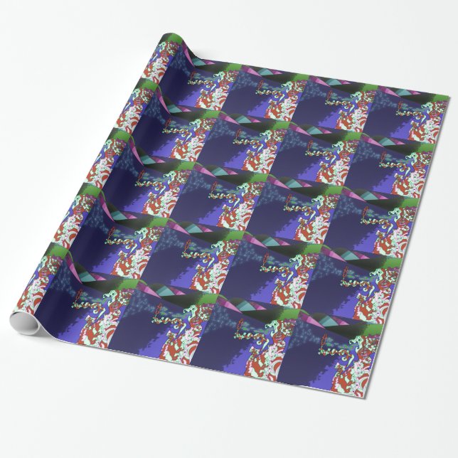 Gremlin Wrapping Paper (Unrolled)