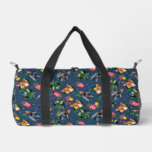 Gremlins™ 80's Retrowave Pattern Duffle Bag