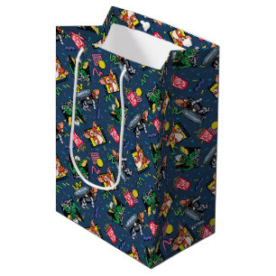 Gremlins™ 80's Retrowave Pattern Medium Gift Bag