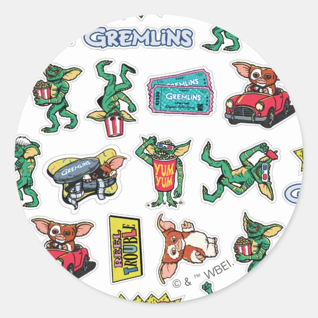 Gremlins™ Sticker Fun Pattern (Front)