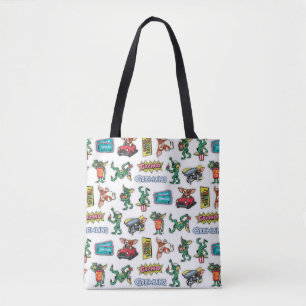 Gremlins™ Sticker Fun Pattern Tote Bag