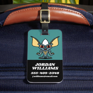 Gremlins   Stripe Cute Comic Character Luggage Tag