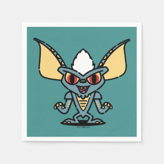 Gremlins | Stripe Cute Comic Character Napkin
