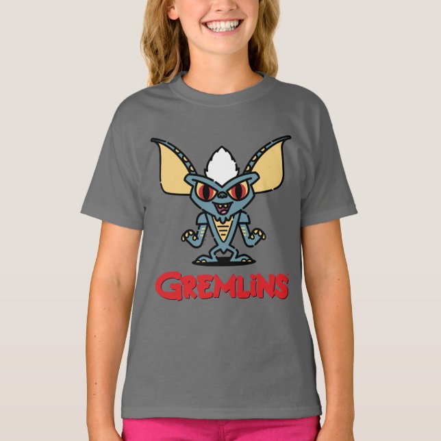 Gremlins | Stripe Cute Comic Character T-Shirt (Front)