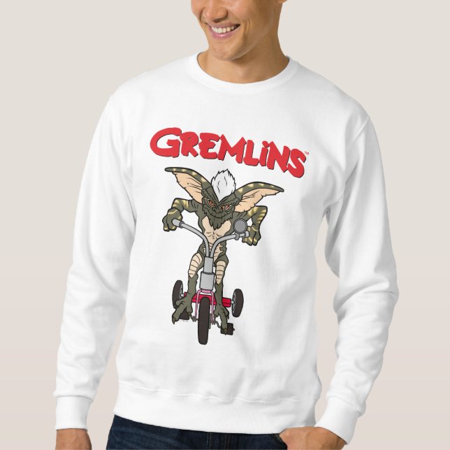 Gremlins | Stripe Riding Tricycle Sweatshirt (Front)