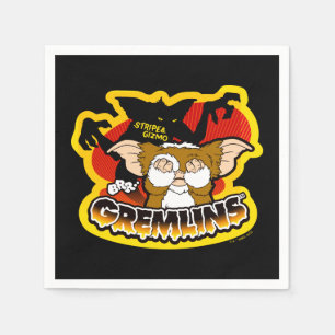 Gremlins   Stripe Scaring Gizmo Napkin