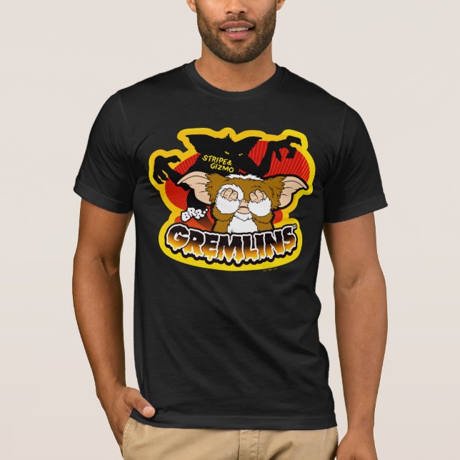 Gremlins | Stripe Scaring Gizmo T-Shirt (Front)