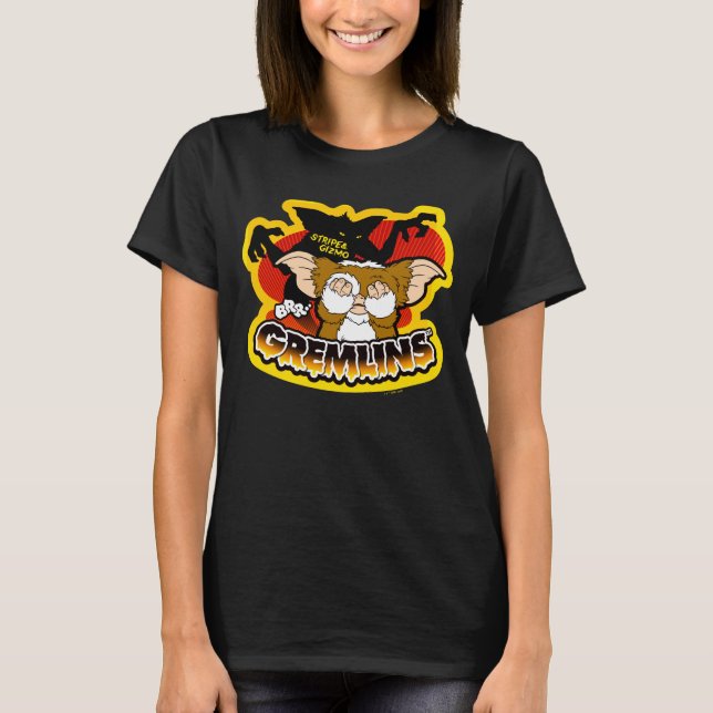 Gremlins | Stripe Scaring Gizmo T-Shirt (Front)