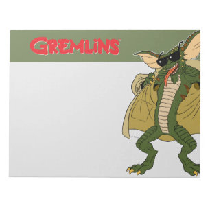 Gremlins   Stripe Trench Coat Flash Notepad