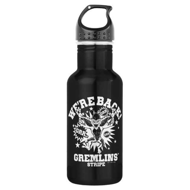 Gremlins | Stripe We're Back 532 Ml Water Bottle (Front)