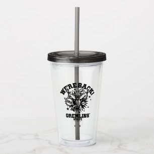 Gremlins   Stripe We're Back Acrylic Tumbler