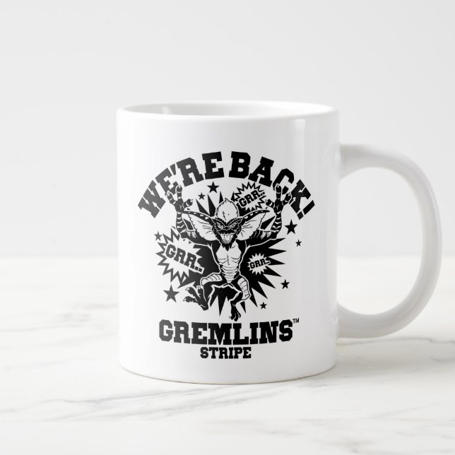 Gremlins | Stripe We're Back Large Coffee Mug (Right)