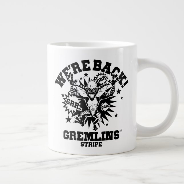 Gremlins | Stripe We're Back Large Coffee Mug (Right)