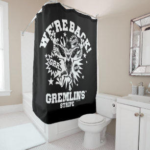 Gremlins   Stripe We're Back Shower Curtain